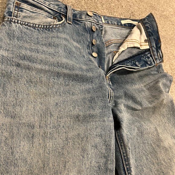 Wide leg jeans - Aritzia - "The Joni High Rise Loose" - 27 - Picture 8 of 13